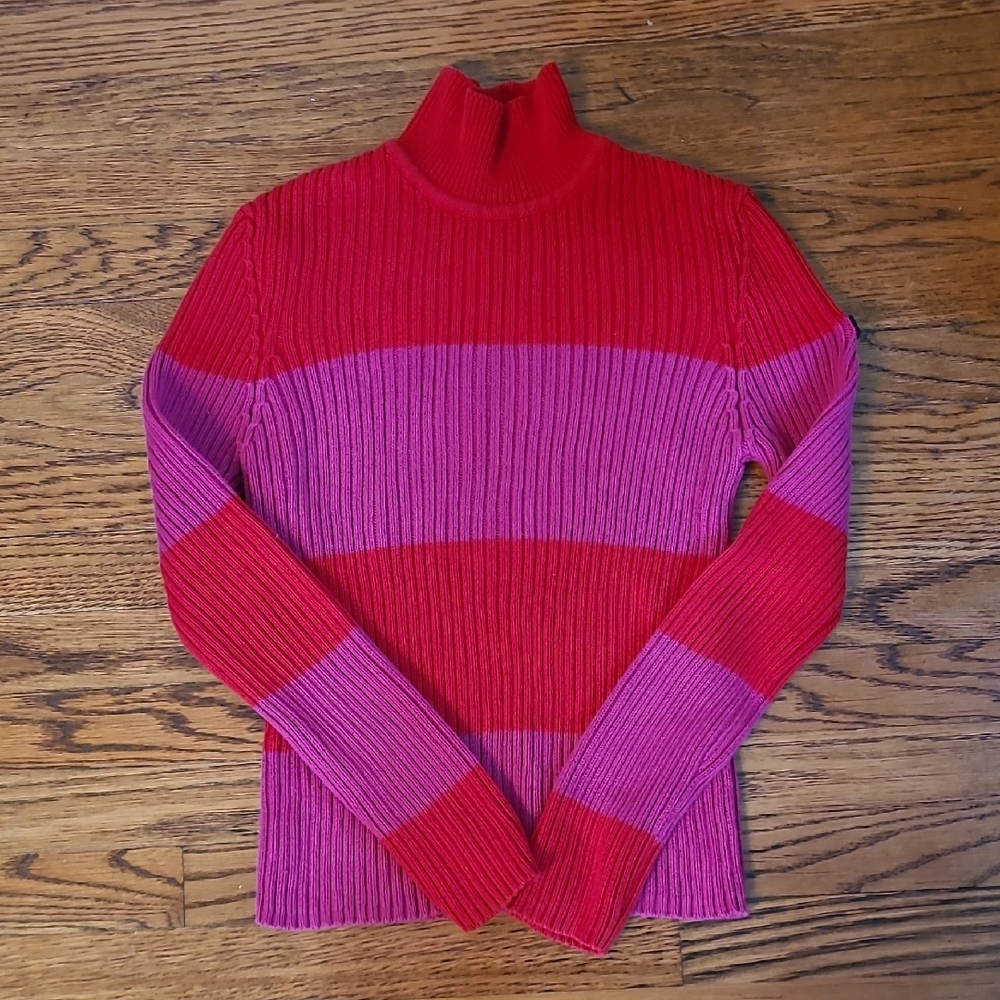 Y2K Nautica Striped Women's Sweater